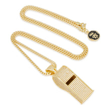 Load image into Gallery viewer, The 14K Gold Whistle Necklace