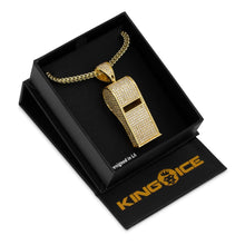 Load image into Gallery viewer, The 14K Gold Whistle Necklace