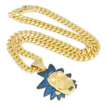 Load image into Gallery viewer, King Ice x Rick and Morty - Good Rick Necklace