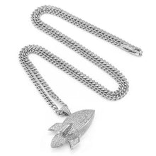 Load image into Gallery viewer, Rocket Emoji Necklace
