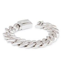 Load image into Gallery viewer, 18mm Iced Miami Cuban Bracelet