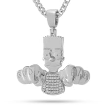 Load image into Gallery viewer, Simpsons x King Ice – Bad to the Bart Necklace