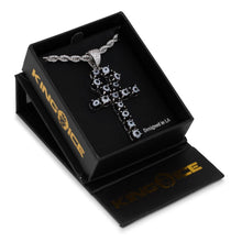 Load image into Gallery viewer, The Black Evil Eye Ankh Cross