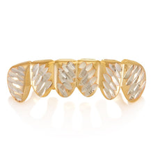 Load image into Gallery viewer, Two-Tone Faceted Grillz
