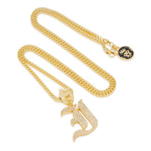 Load image into Gallery viewer, The Old English Letter I Necklace
