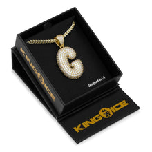 Load image into Gallery viewer, The Bubble Letter G Necklace
