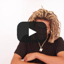 Load image into Gallery viewer, The Bubble Letter H Necklace
