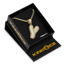 Load image into Gallery viewer, The Bubble Letter Y Necklace
