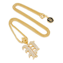 Load image into Gallery viewer, The Old English Letter P Necklace - Discontinue
