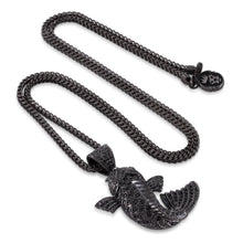 Load image into Gallery viewer, The Karasugoi Koi Fish Necklace (Black)
