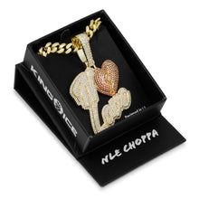 Load image into Gallery viewer, NLE Choppa x King Ice - Red No Love Necklace

