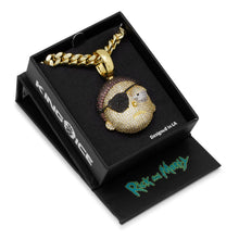 Load image into Gallery viewer, Rick and Morty x King Ice - Evil Morty Necklace
