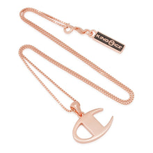 Load image into Gallery viewer, Champion Heritage Rose Gold 925 Sterling Silver Vermeil Necklace
