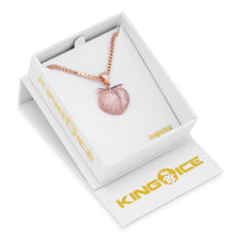 Load image into Gallery viewer, Mini Peach Emoji Necklace
