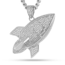 Load image into Gallery viewer, Rocket Emoji Necklace
