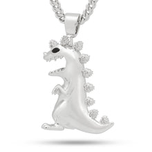 Load image into Gallery viewer, Rugrats x King Ice - Reptar Necklace
