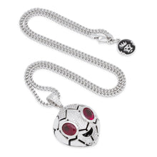Load image into Gallery viewer, The Serpent Alien Emoji Necklace

