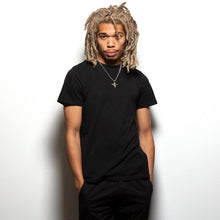 Load image into Gallery viewer, The White Gold Dual Uzi Angel Necklace
