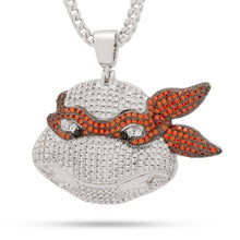 Load image into Gallery viewer, TMNT x King Ice - Michaelangelo Necklace
